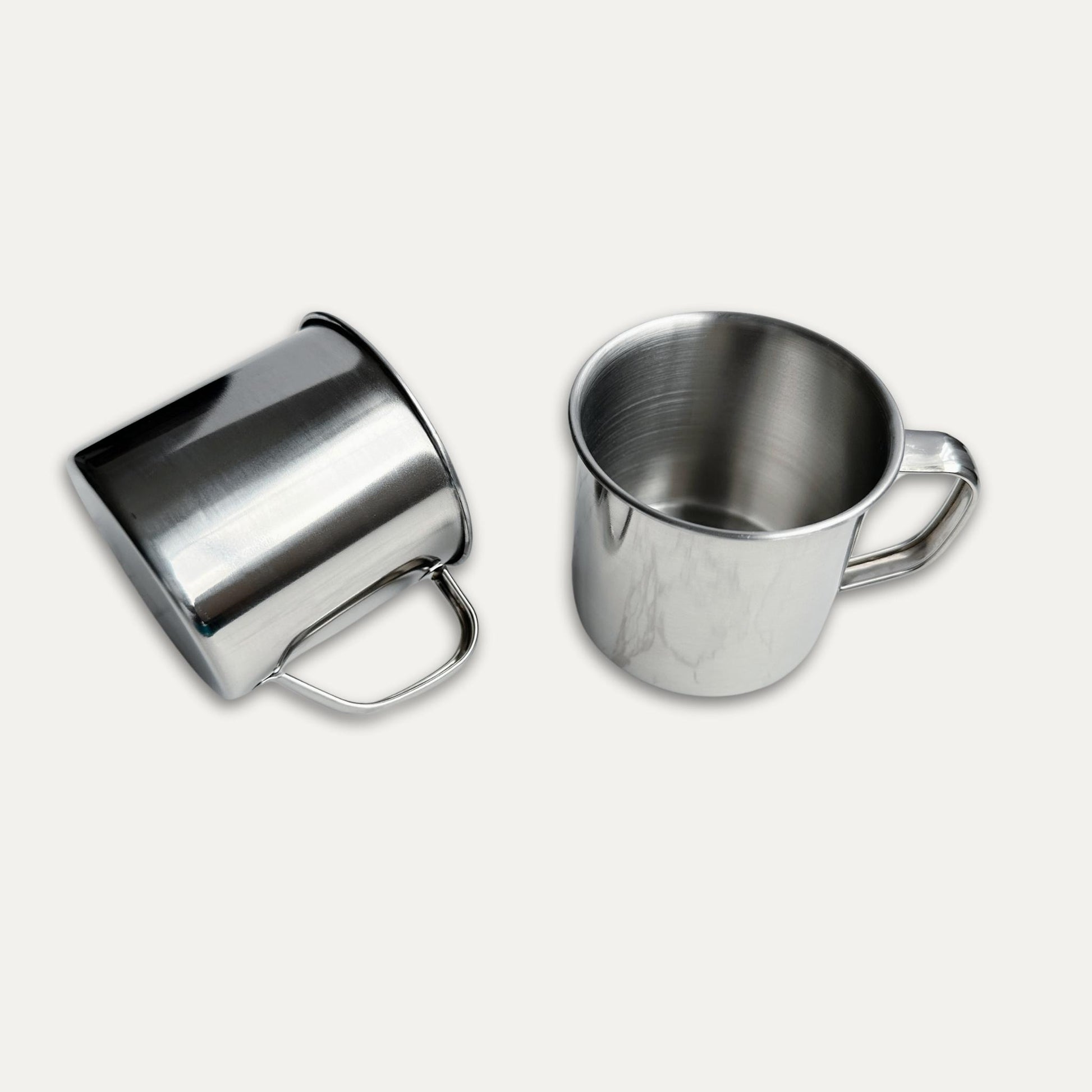 Greenvyne shatterproof kids stainless steel mug interior close-up view