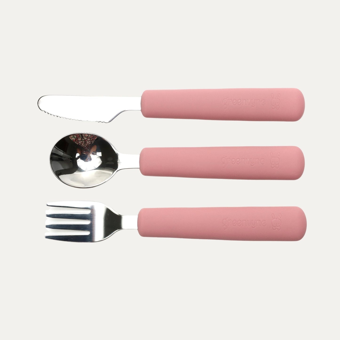 Kids Stainless Steel Cutlery Set | 3-Piece