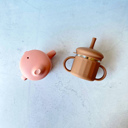 Kids Stainless Steel 3-in-1 Sippy Cup | 220 ml