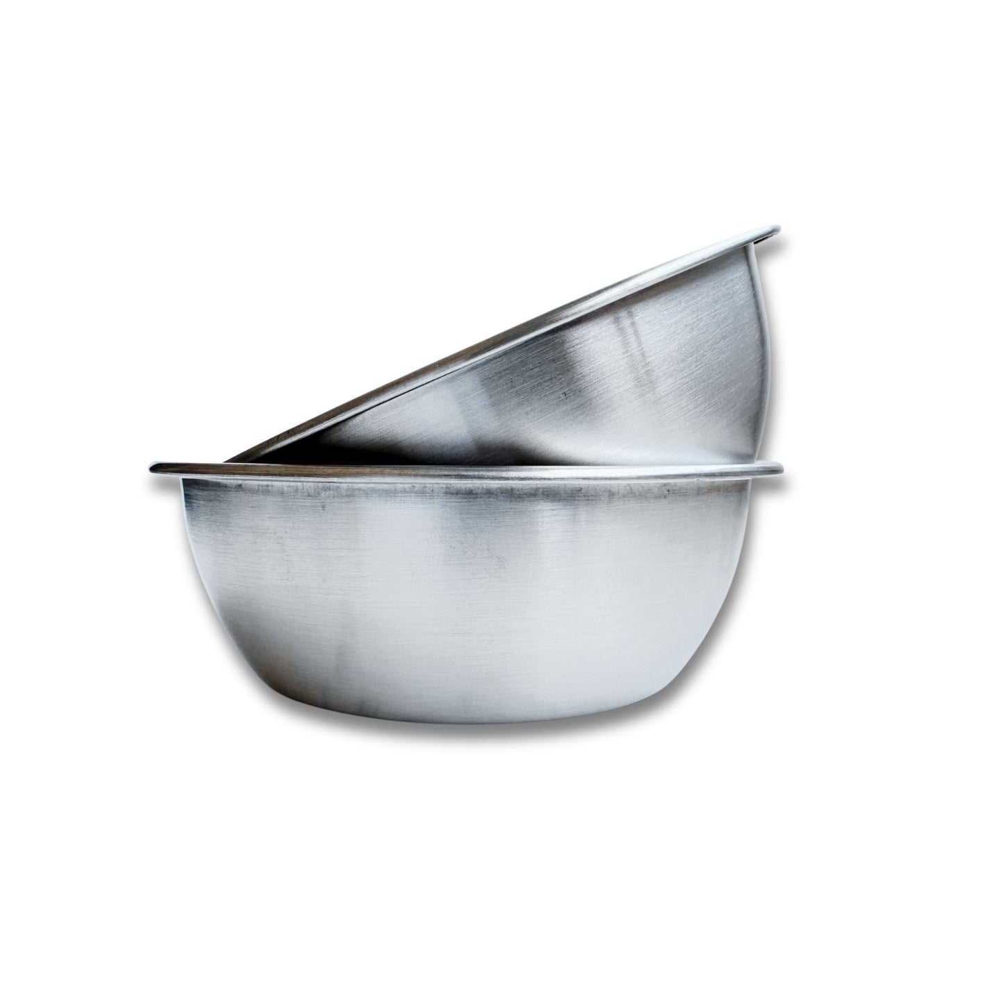 Baby stainless steel small bowl no coating polish on side - Greenvyne