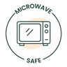 Logo icon showing some Greenvyne products are microwave safe