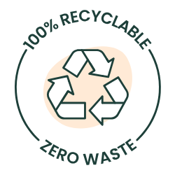 Logo icon showing Greenvyne products are 100% recyclable
