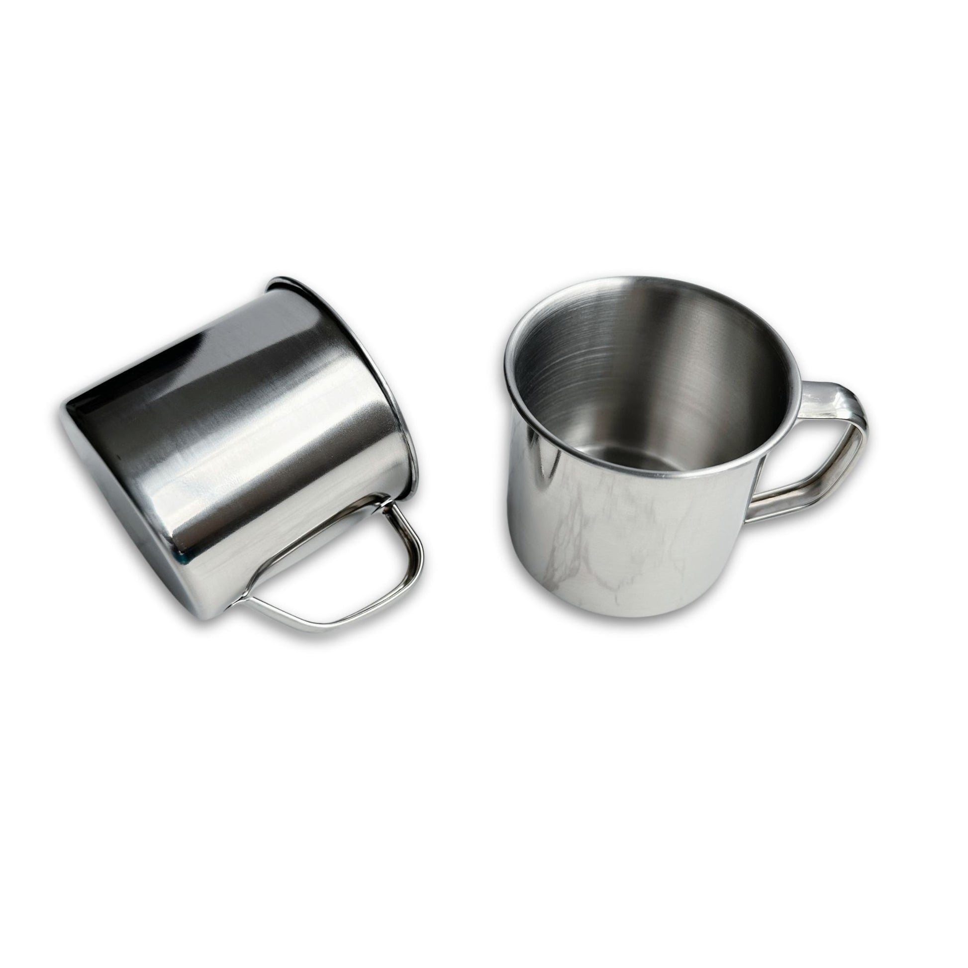 shatterproof kids stainless steel mug interior close-up