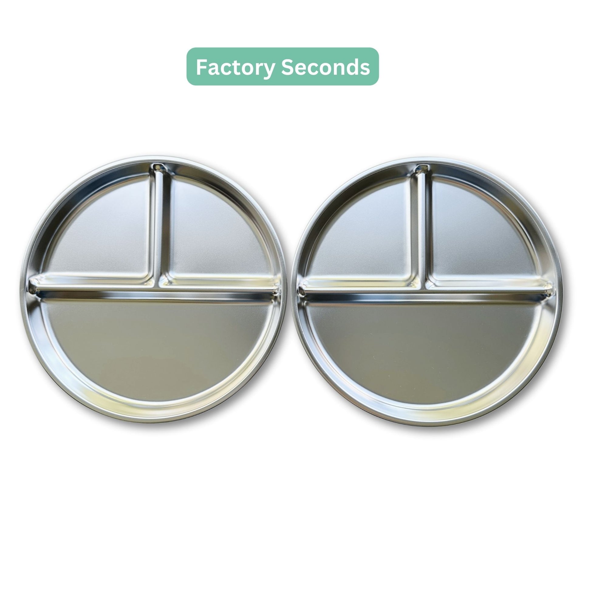 Baby & toddler stainless-steel divided plate with 3 compartments – Greenvyne