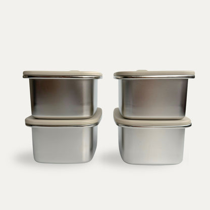 Microwave Safe Stainless Steel Food Storage Container | 600ml