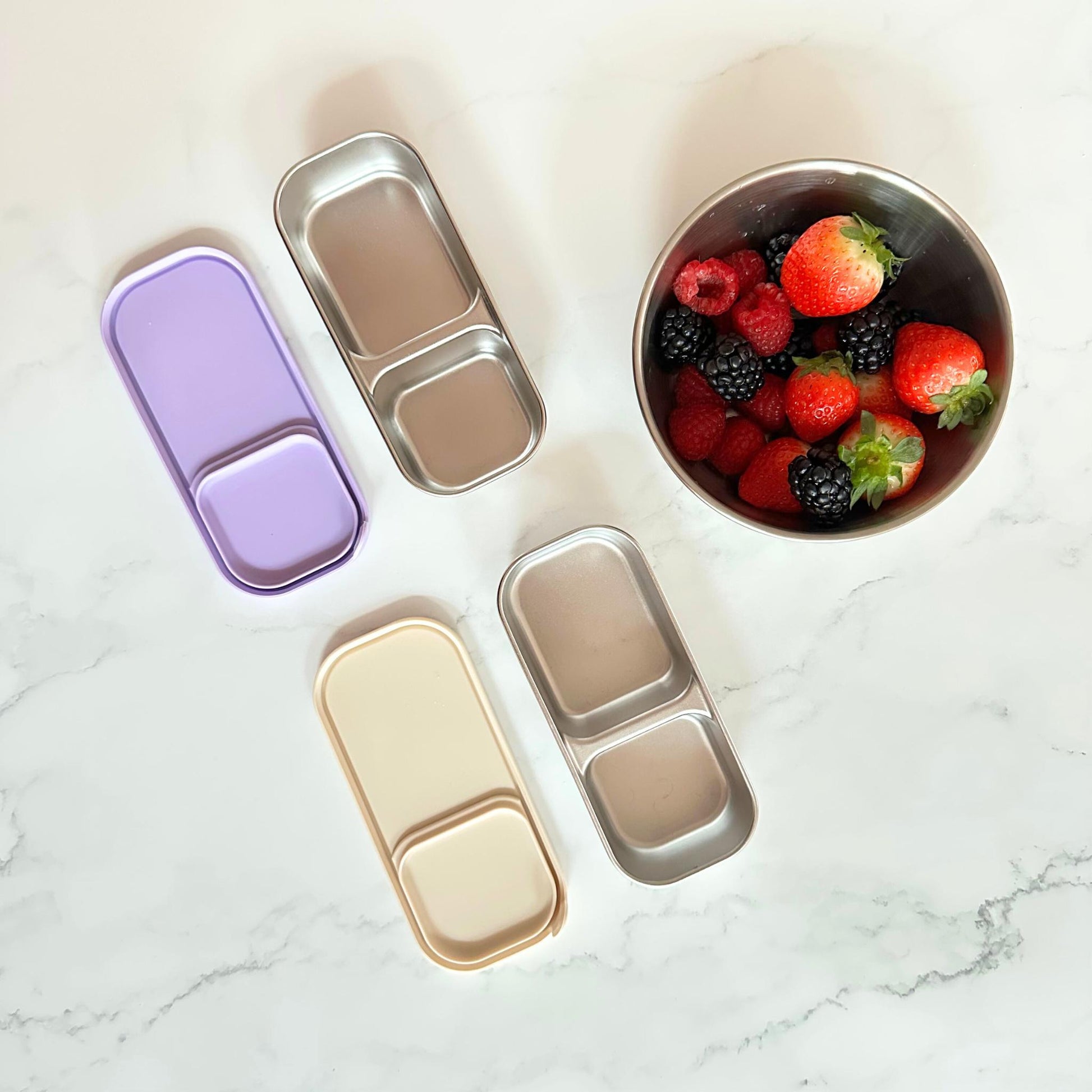 greenvyne kids snack container stainless steel product demo video