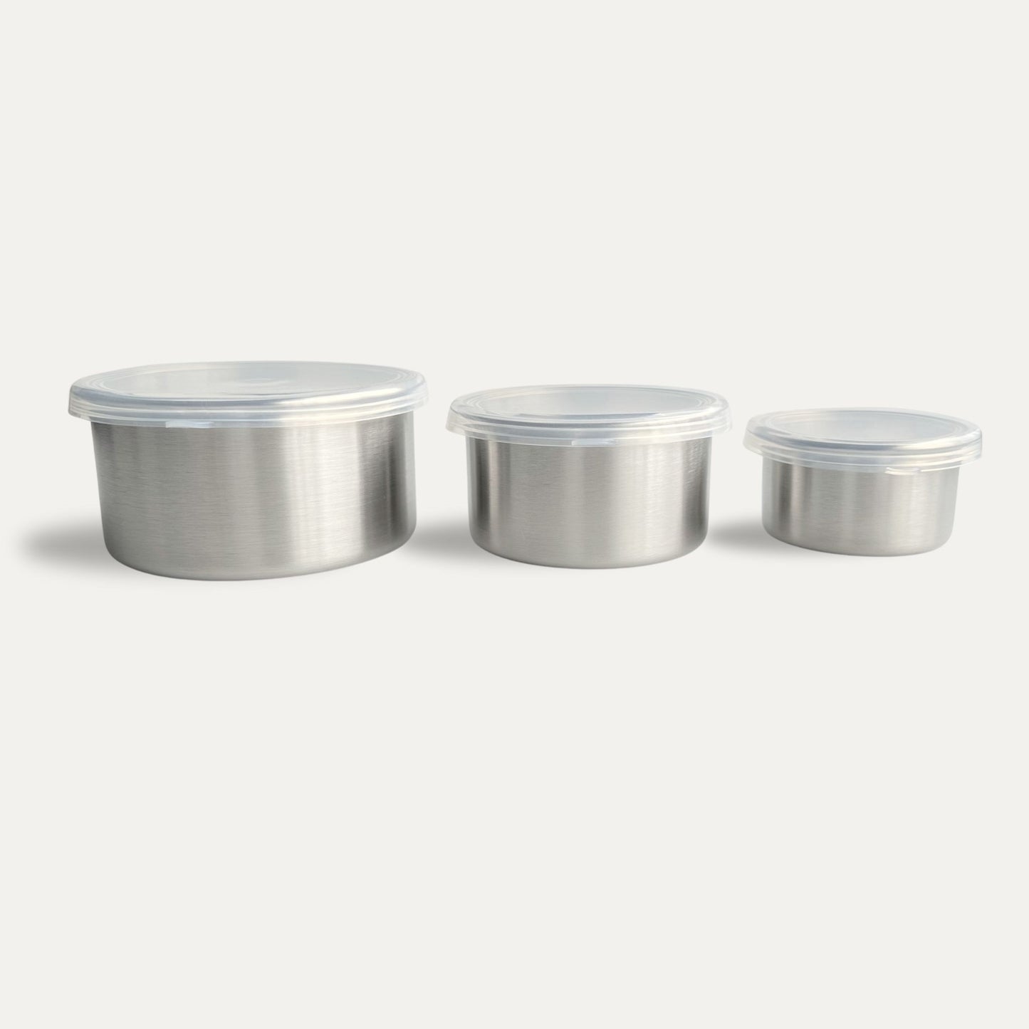 Nesting Stainless Steel Food Containers | Set of 3