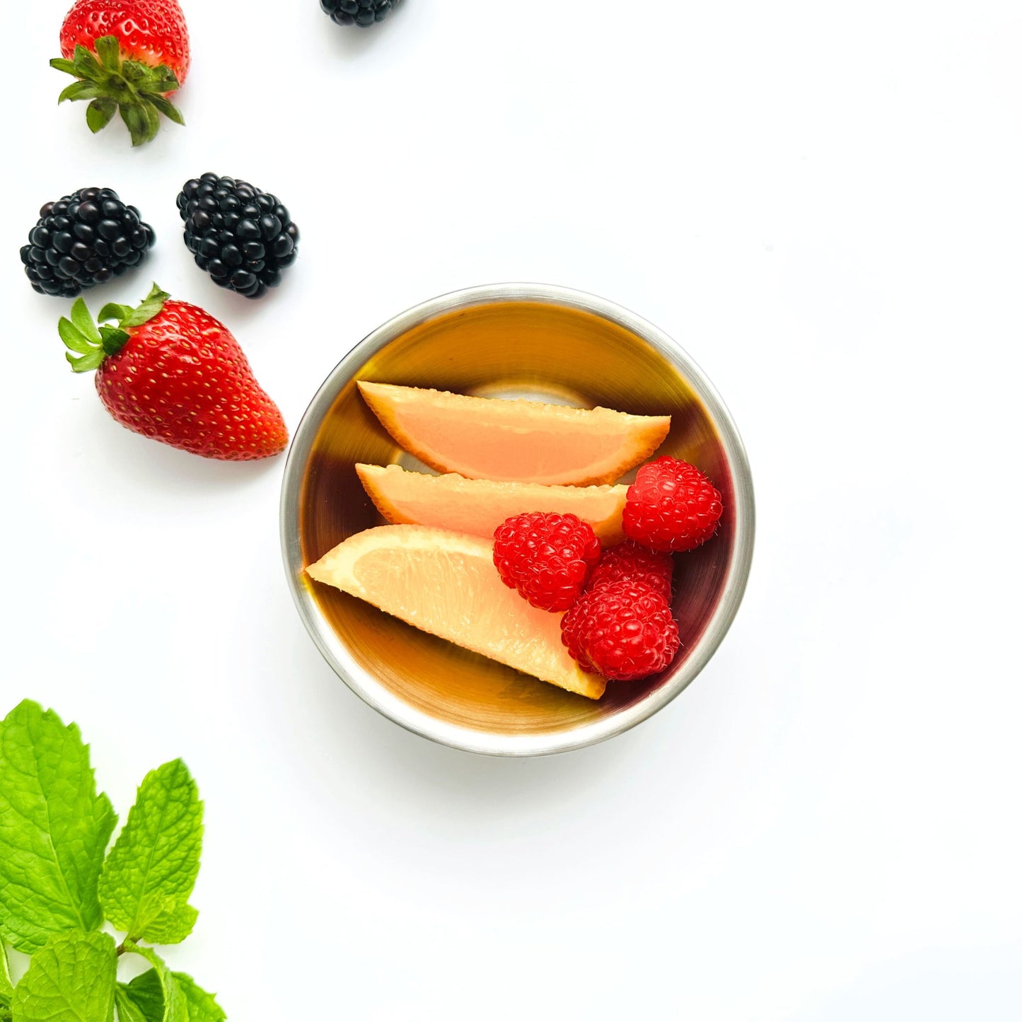 Small 10 cm BPA-free baby bowl – stainless steel