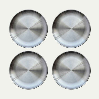 Kids Stainless Steel Meal Plate 20cm