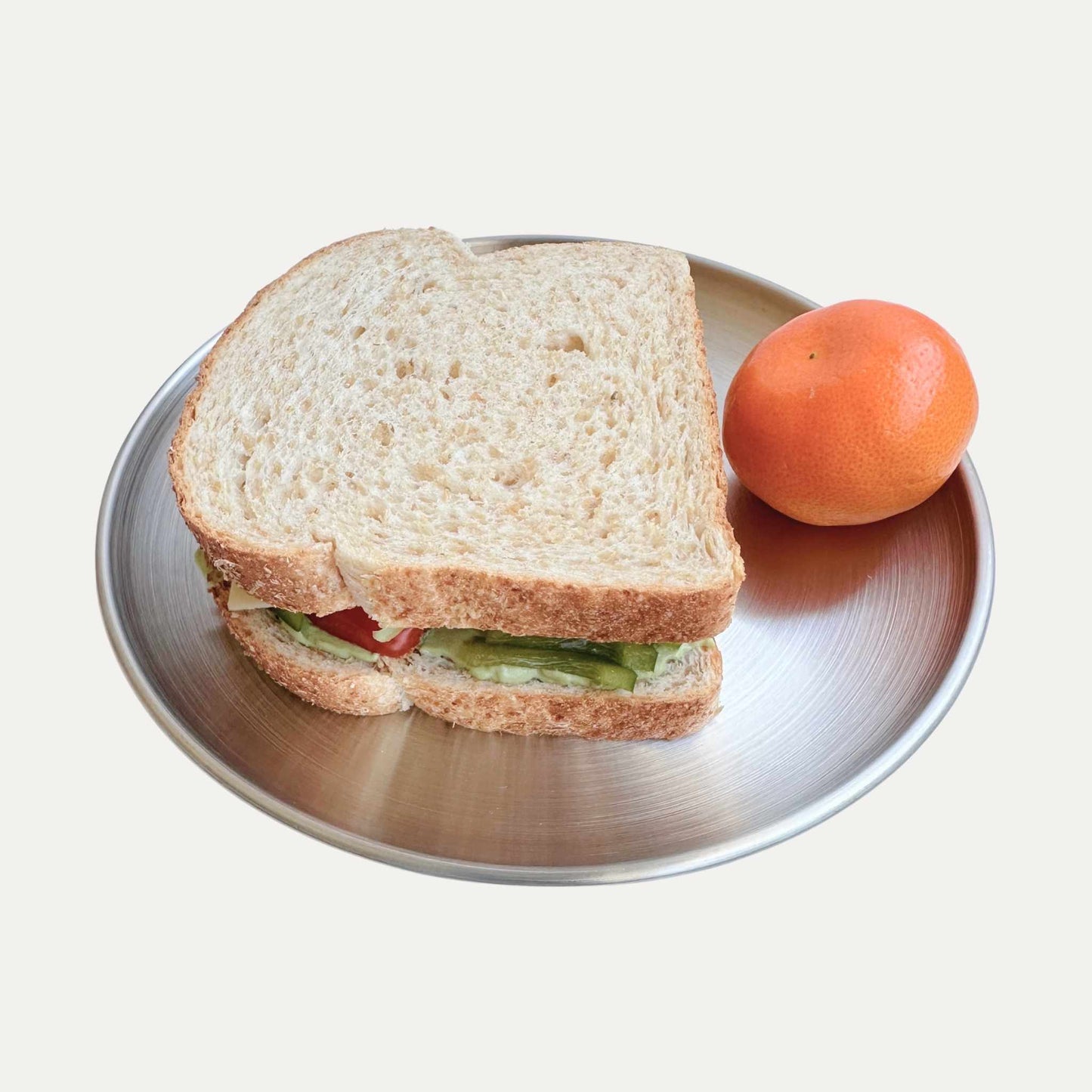Kids Stainless Steel Meal Plate 20cm